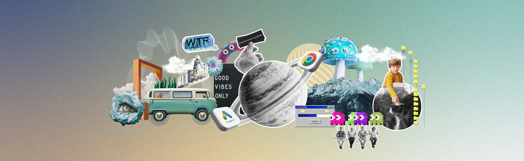 Collage numérique expertises web sur-mesure