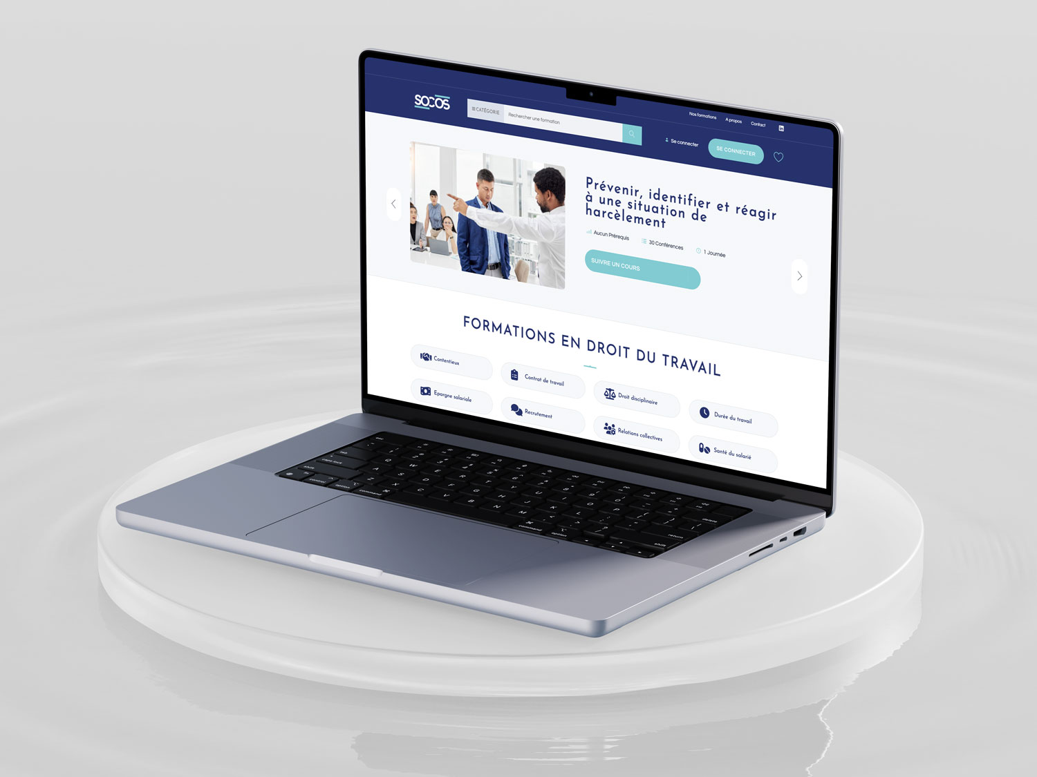 creation site web pour avocat - Socos Avocats