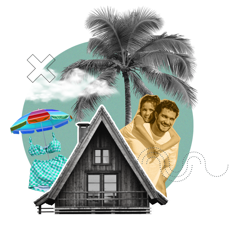 creation site web pour maison d'hôtes - collage numérique montrant les erreurs à éviter